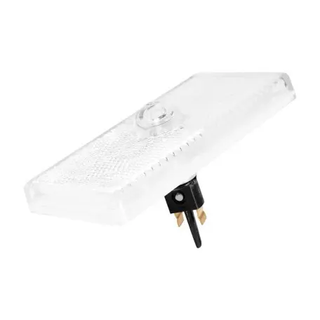 ПП-100.00.00 (Белый)  Повторитель (фонарь передний габаритный со световозвращателем)(белый) ФГС-107